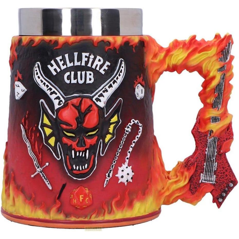 Nemesis Now, Bicchieri da birra, Stranger Things chope Hellfire Club 16 cm