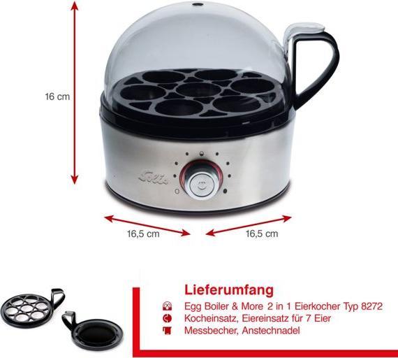 Actual product image Solis Egg Boiler & More 8272