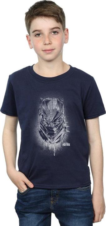 Image du produit T-shirt Garçons Black Panther Spray Headshot (128)