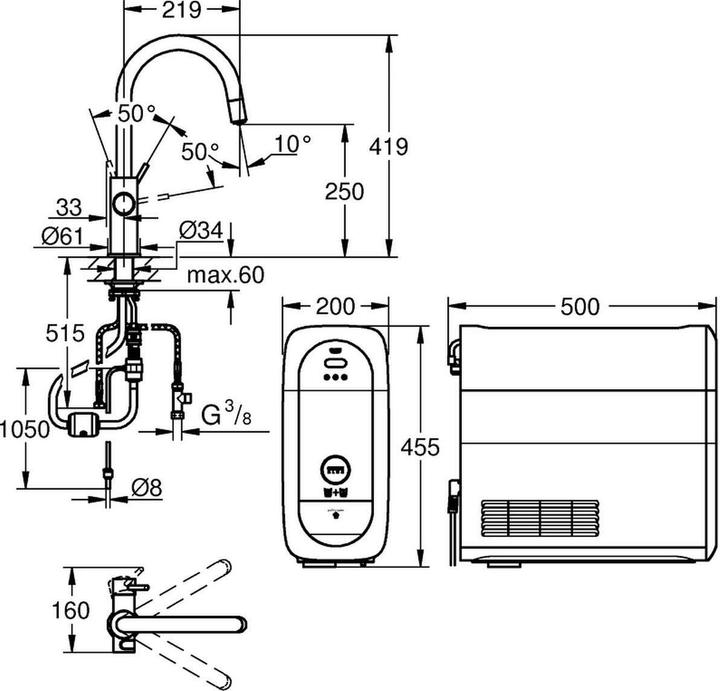 Produktbild Grohe Blue Home
