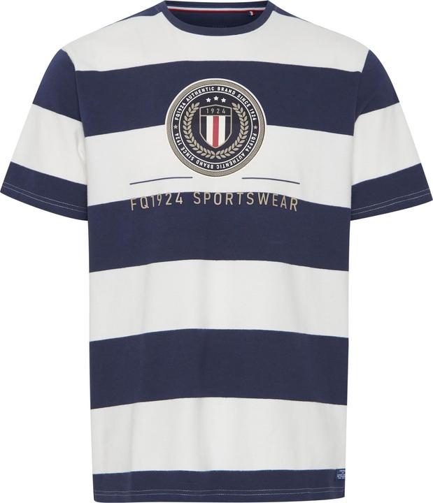Image du produit FQ1924 FQTom SS stripe tee w logo print 21900645 (L)