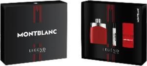 Montblanc Legend Red Eau De Parfum Spray 100ml Set 3 Stück - Herrendüfte (Parfum Set)