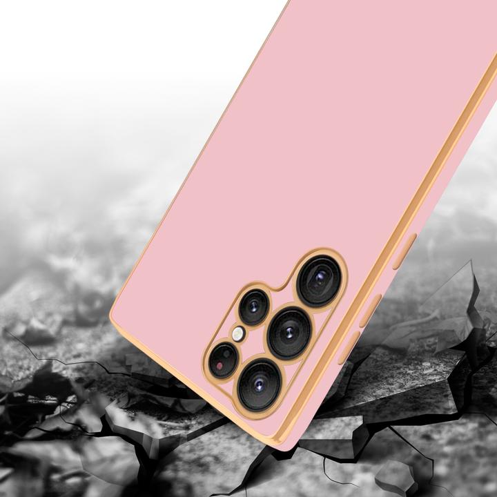 Produktbild Cadorabo Hülle für Samsung Galaxy S22 ULTRA im TPU mit Kameraschutz LM130 Style (Samsung Galaxy S22 Ultra)