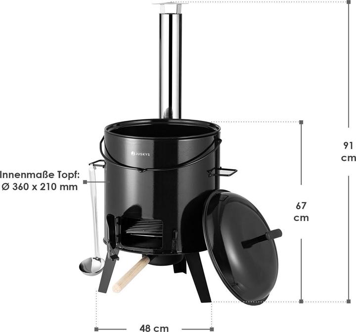 Immagine prodotto Juskys Il gulasch può
