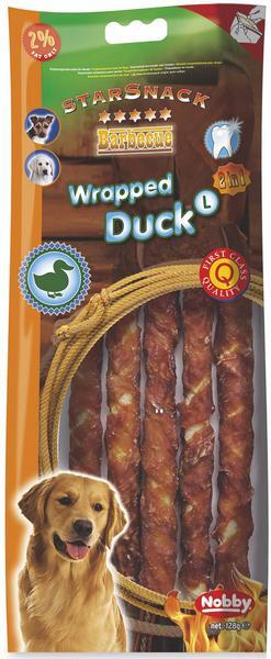 Actual product image Nobby StarSnack Barbecue Wrapped Duck (Adult, 5 pcs., 128 g)