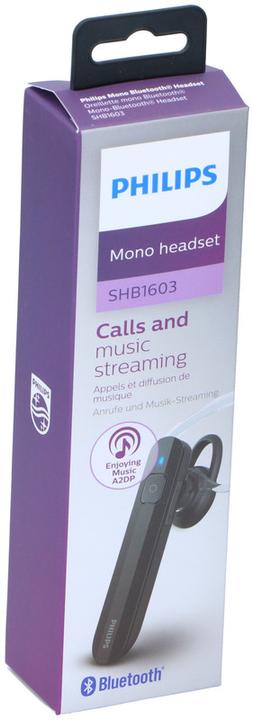 Philips SHB1603/10 - Mono Headset Bluetooth - Wireless Telephony (Wireless, USB-A)