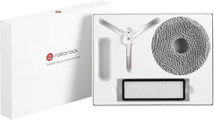 Roborock Accessories Kit Filter x 2, Mop Cloth x 2, Side Brush x 2, Black