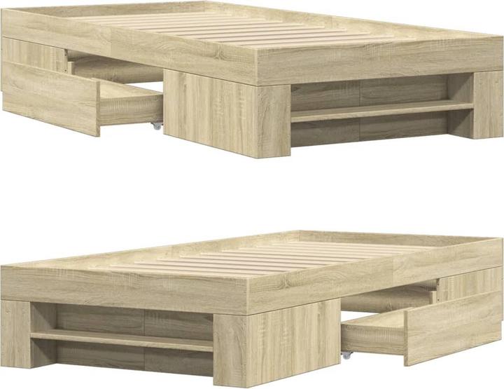 Actual product image vidaXL Bedstead (75 x 190 cm)