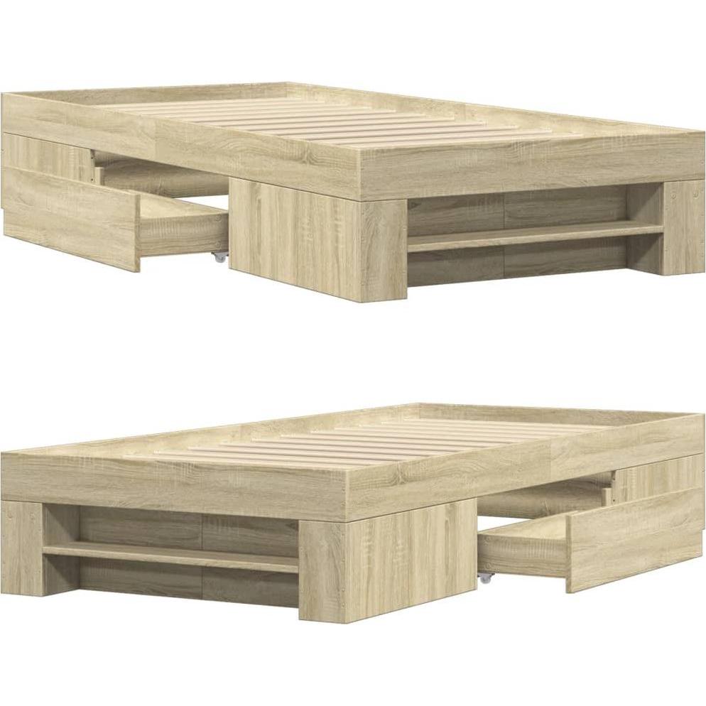 Thumbnail - VidaXL, Bett, Bettgestell (75 x 190 cm)