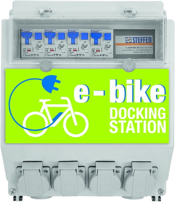 Immagine prodotto Steffen Docking station e-bike (Caricabatterie per biciclette elettriche)