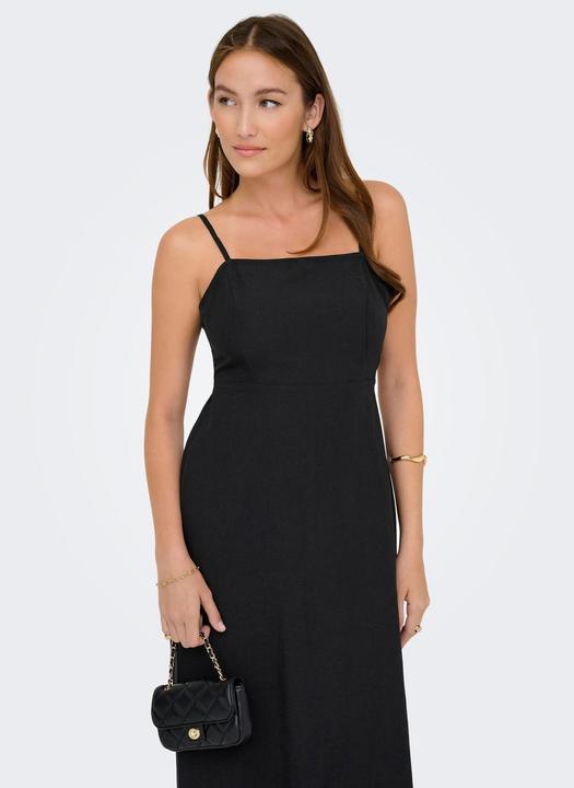 Actual product image Only Onljakiri Linen Strap Midi Dress Wvn (S)