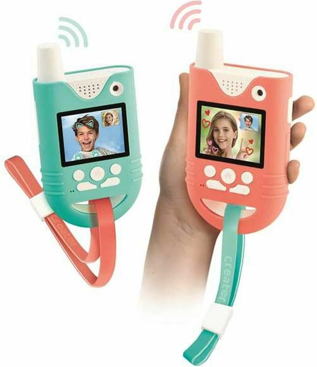 Immagine prodotto Canal Toys Video Walkie Talkies – Kinder Walkie Talkies mit Kamera & Bildschirm – 100 m Reichweite – (0.30 km)