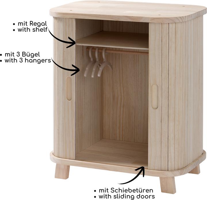 Image du produit Howa Armoire de poupées Grace