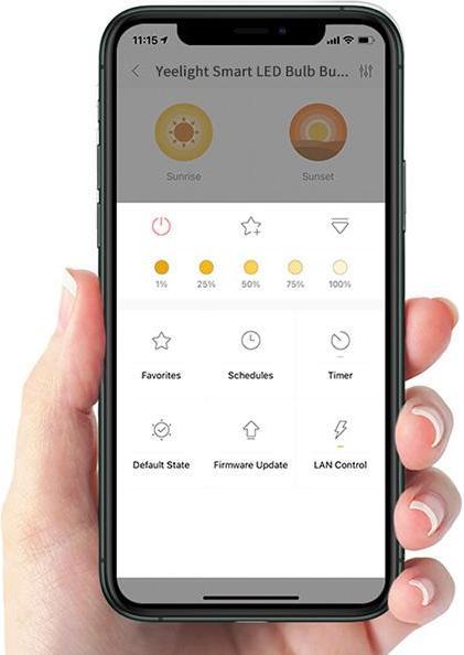 Produktbild Yeelight Smart bulb W4 E27 (dimmable) 1pc (E27, 806 lm, 1 x)