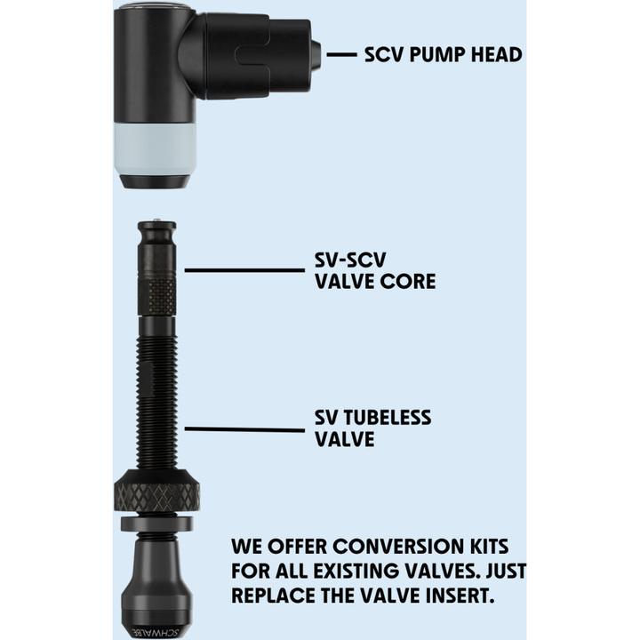 Actual product image Schwalbe Clik Valve (set of 2) 40mm