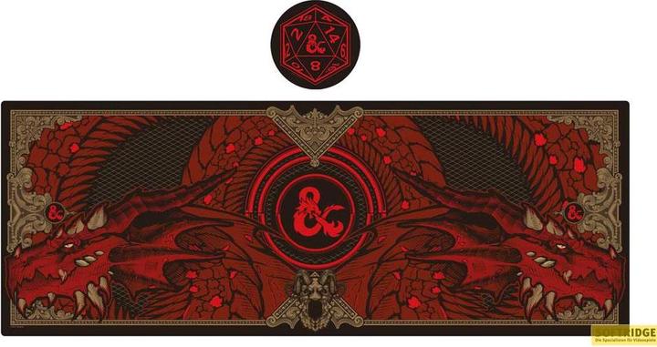 Image du produit Fanattik Dungeons & Dragons ensemble sous-mains revêtu & sous-verre Graphic (80 x 30 cm)