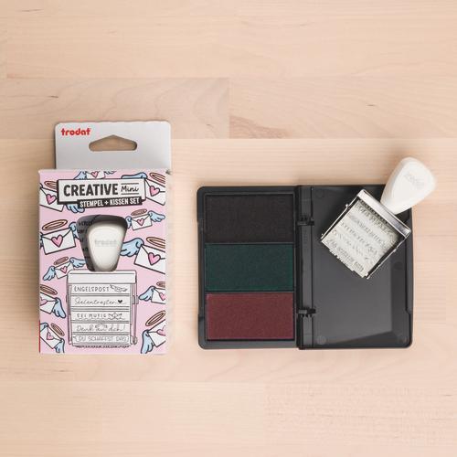 Immagine prodotto Trodat Creative Mini/V6 bianco + cuscino 3 colori 1139
