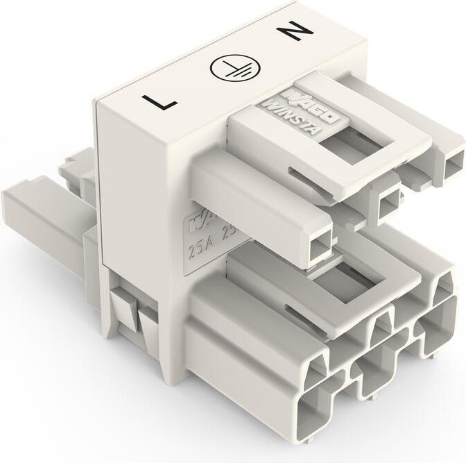 Actual product image Wago Mains H-distributor Mains plug