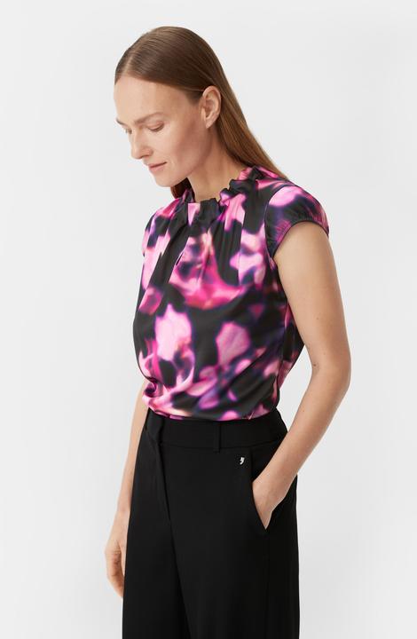 Immagine prodotto Comma Satinbluse mit All-over-Print (40)
