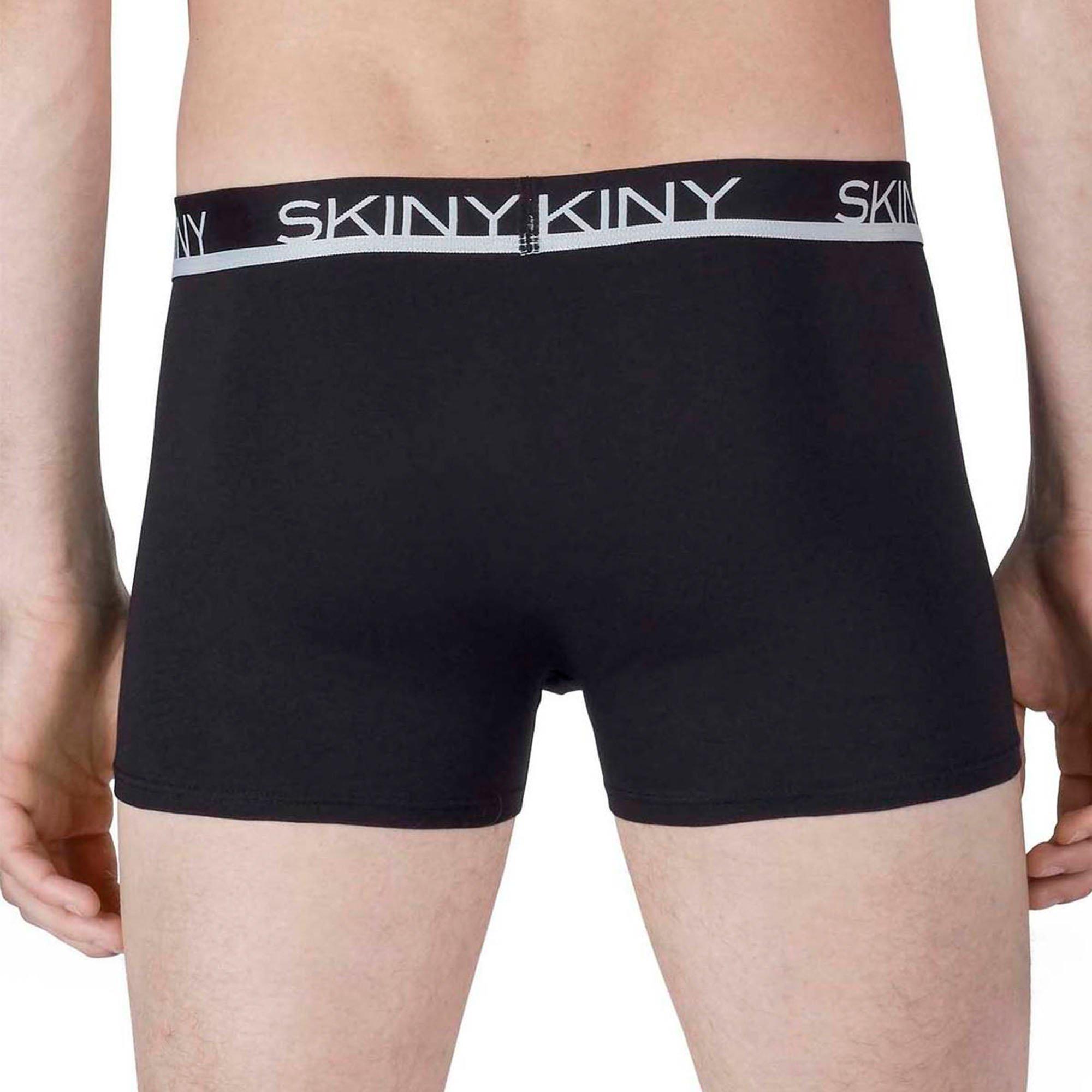 Thumbnail - Skiny, Herren, Unterhosen, Boxershort Casual Figurbetont, Schwarz, (XL, 6er Pack)