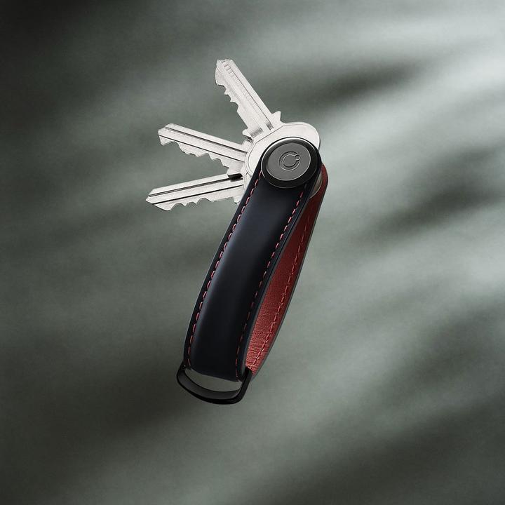 Actual product image Orbitkey - Key Organiser Matte Leather - Ember