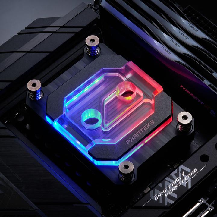 Immagine prodotto Phanteks Raffreddatore ad acqua per CPU C370A, ARGB, acrilico - Nero