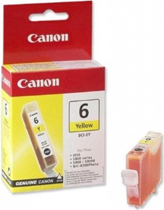 Actual product image Canon Bci-6y (Y)