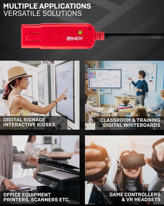 Immagine prodotto Lindy Estensione attiva USB 2.0 (USB 2.0)