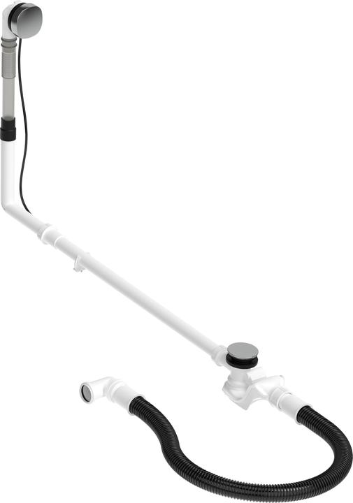 Produktbild Duravit Ab-/Überlaufgarnitur QUADROVAL chrom (Überlaufgarnitur, 1 1/2“)