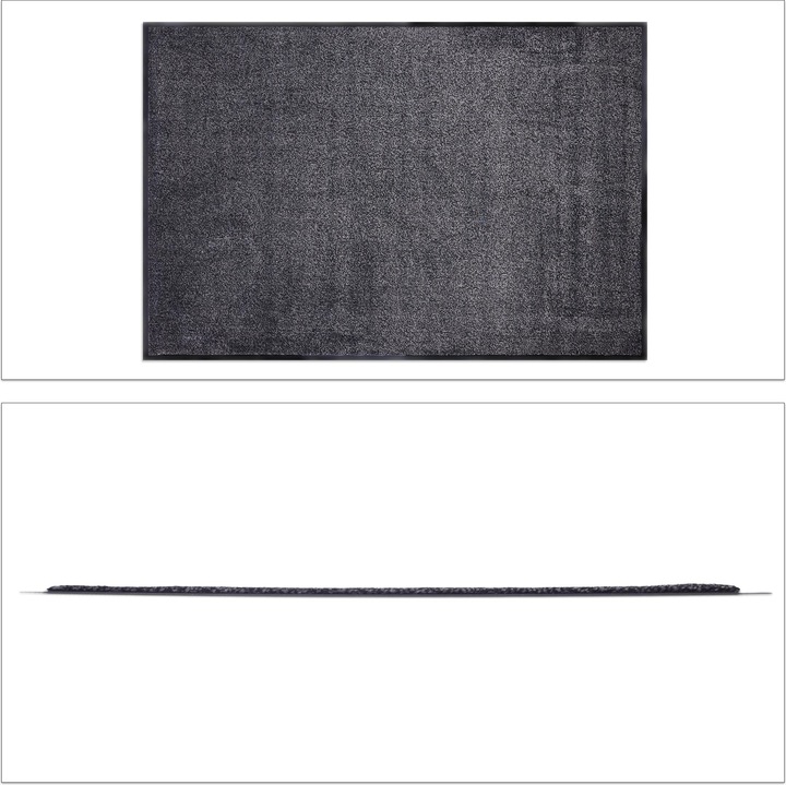 Actual product image Relaxdays Grey Doormat (180 x 120 x 0.7 cm)