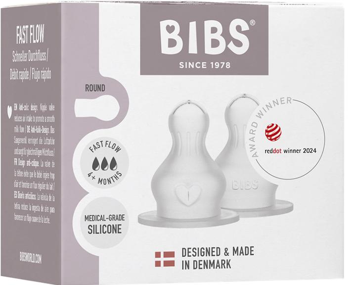 Image du produit Bibs Anti-Colic Tétine Silicone Fast Flow 2 pièces