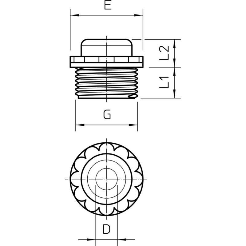 Thumbnail - OBO Bettermann, Kabelverbindung, obo-bettermann System conex. IJF. Verbindungsstück 90 M40