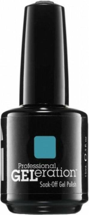 Jessica Geleration Gel Nail Faux Fur Blue (Gel-Effect Nail Polish)