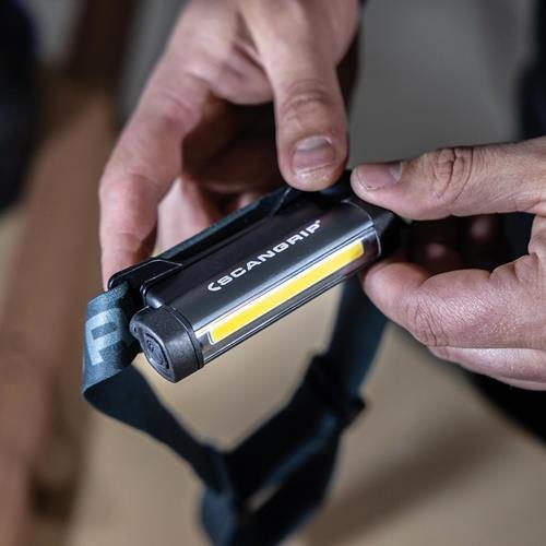 Actual product image Scangrip Flashlight FLEX WEAR KIT USB rechargeable 75/150lm (8.95 cm, 150 lm)