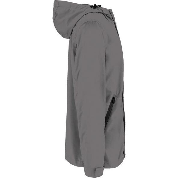 Thumbnail - Kariban, Jacke, Umweltfreundliche Kapuzenjacke (L), Grau, L