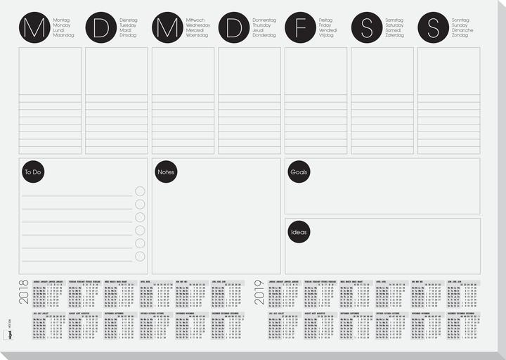 Produktbild Sigel Wochenplaner (42 x 30 cm)