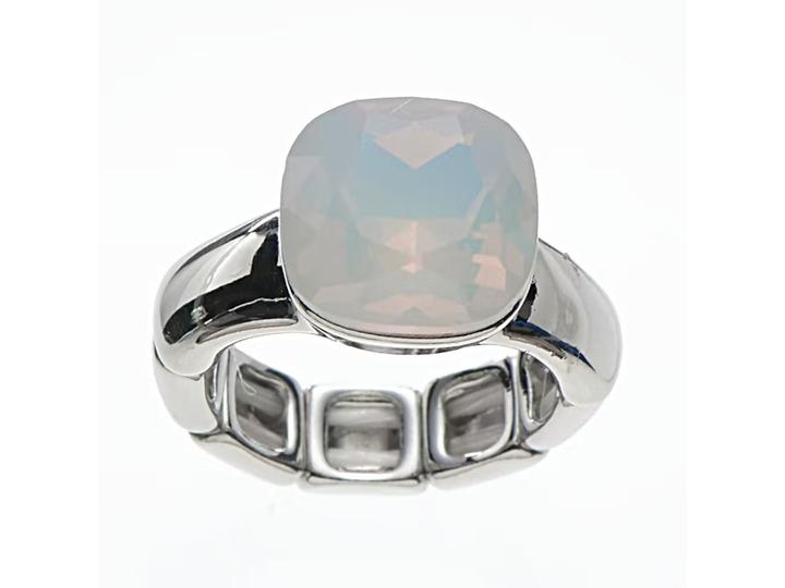 Mehrfarbig, Silber, weiss opal