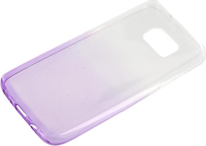 Actual product image OEM TPU Case Shine Samsung Galaxy S7 purple (Samsung Galaxy S7)