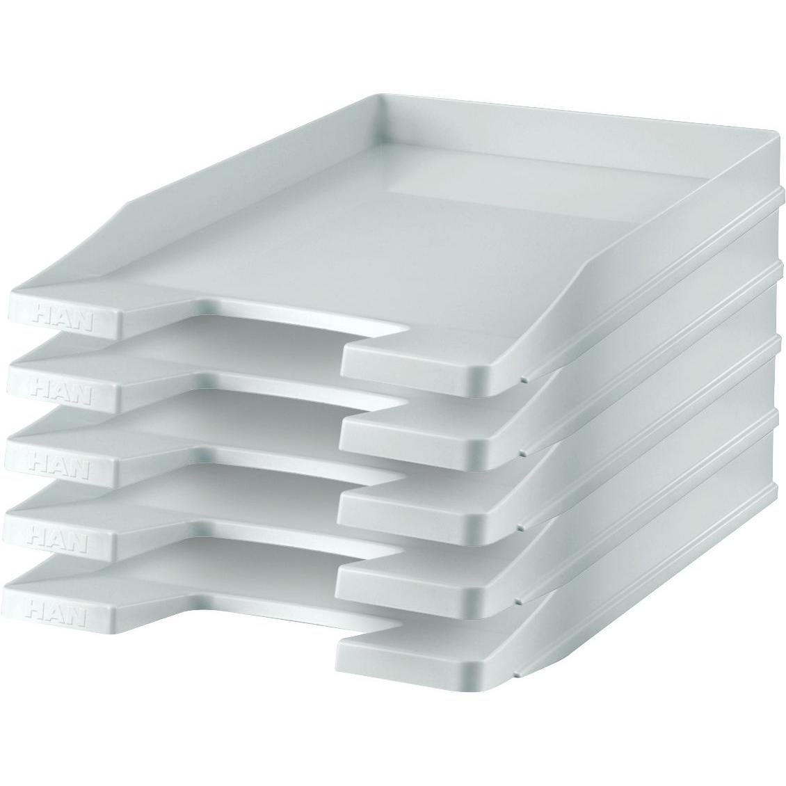 Thumbnail - 4x Han, Dokumentenablage, Ablagekorb, DIN C4, Kunststoff, 10 Stück (A4)