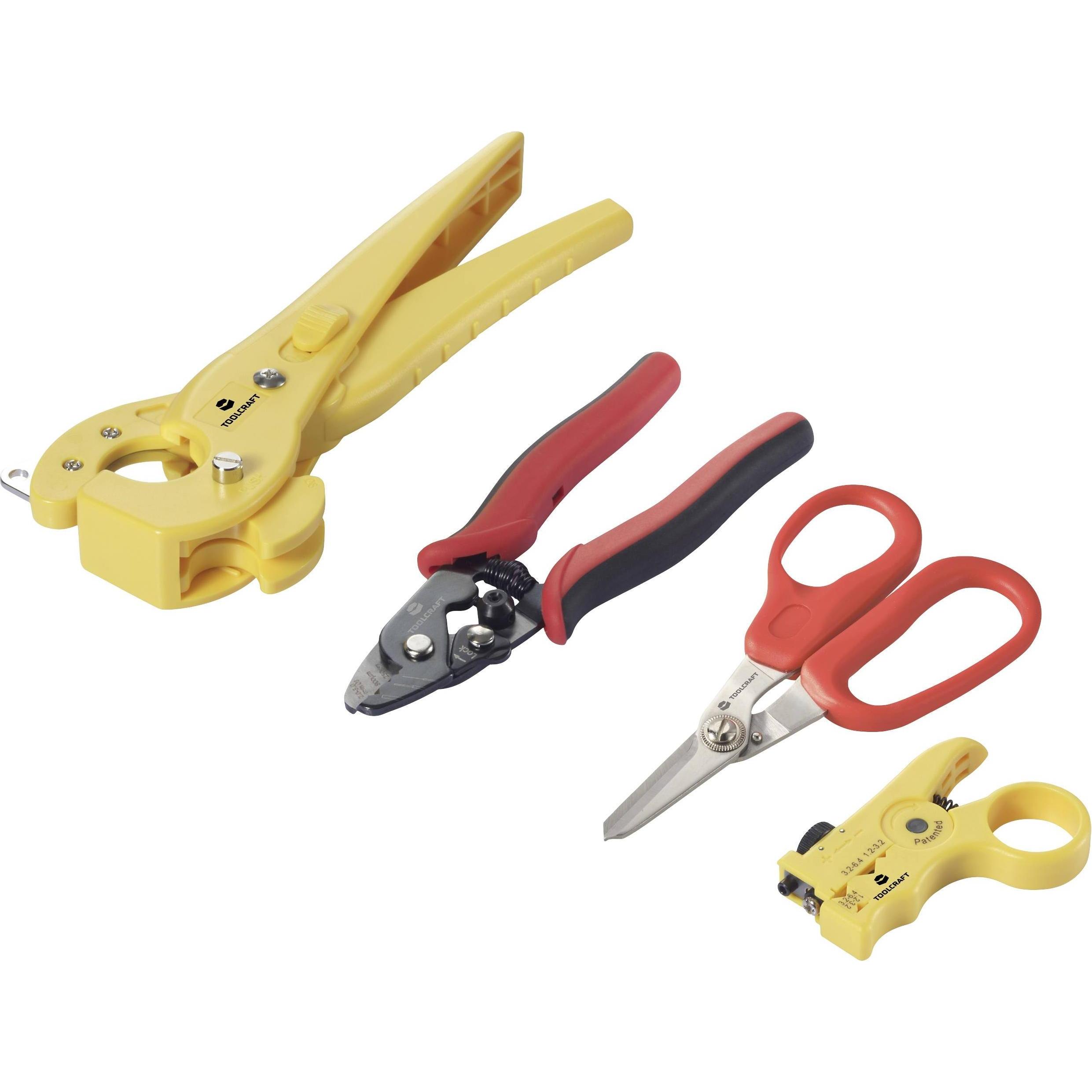 Toolcraft, Pinza, Glasfaser Werkzeug Kit (215 mm)