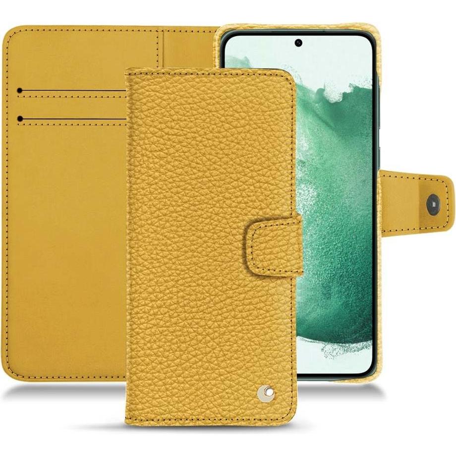Thumbnail - Noreve Lederschutzhülle Wallet (Samsung Galaxy S22+ 5G), Smartphone Hülle, Orange