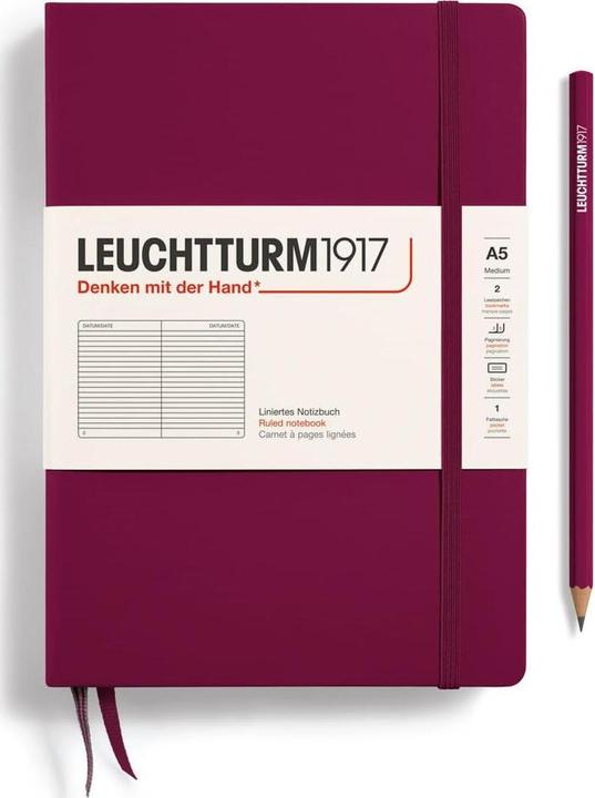 Immagine prodotto Leuchtturm1917 Medium (A5, Righe, Copertina rigida)