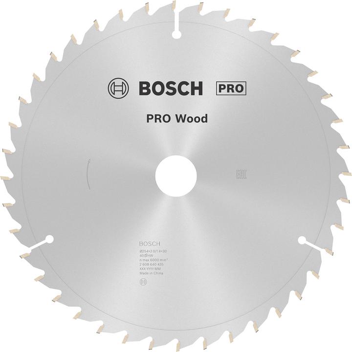 Produktbild Bosch Professional Zubehör PRO Wood Kreissägeblatt, 254 x 2 x 30 mm