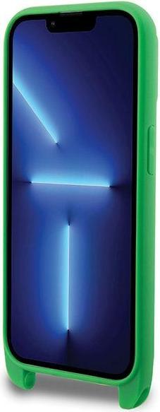 Produktbild Lacoste LCHCP15XSPVCN iPhone 15 Pro Max 6.7" zielony/green hardcase Iconic Petit Pique Crossbody (Apple iPhone 15 Pro Max)