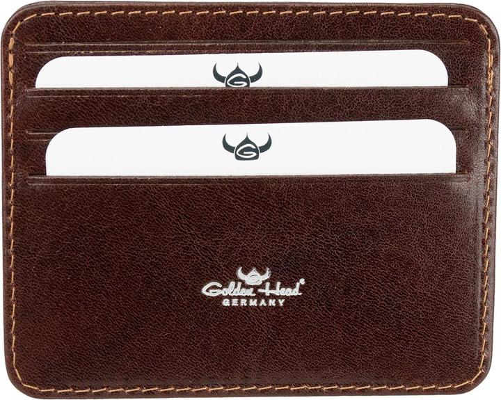 Immagine prodotto Golden Head Porta carte di credito Colorado con protezione RFID in pelle 10 cm