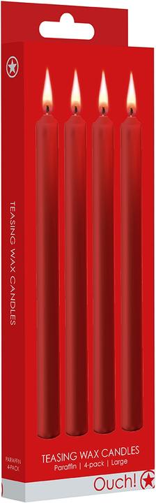 Produktbild Ouch! Teasing Wax Candles Large - Parafin - 4-pack
