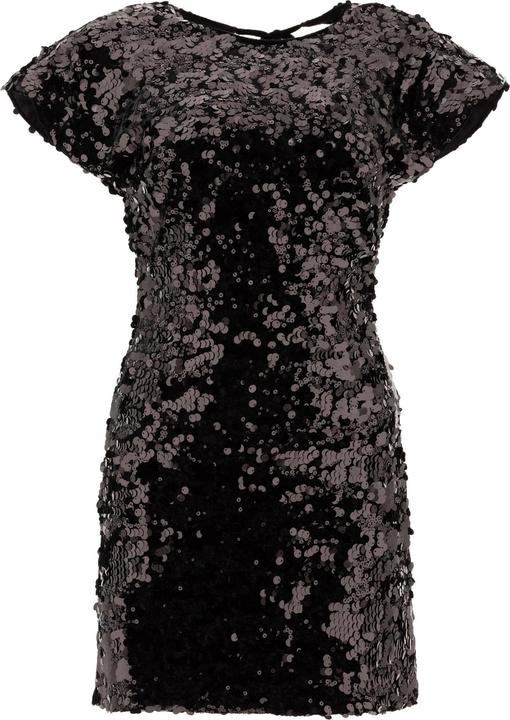 Image du produit GANNI Velvet sequins mini dress (36)