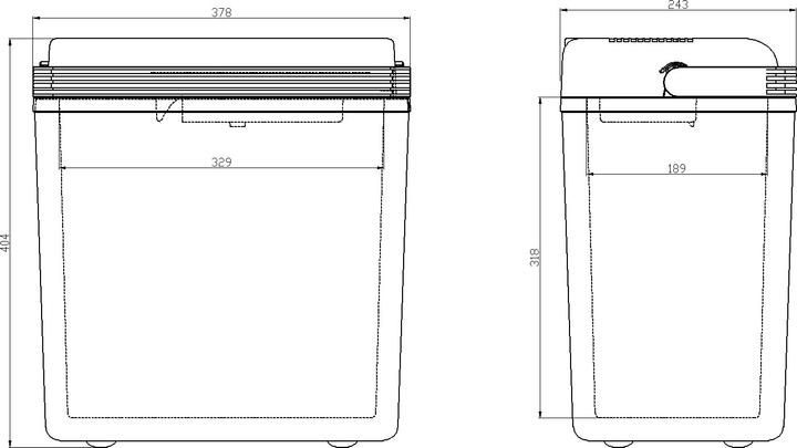 Produktbild Ströme Compact Cool 20L Car Refrigerator (20 l)