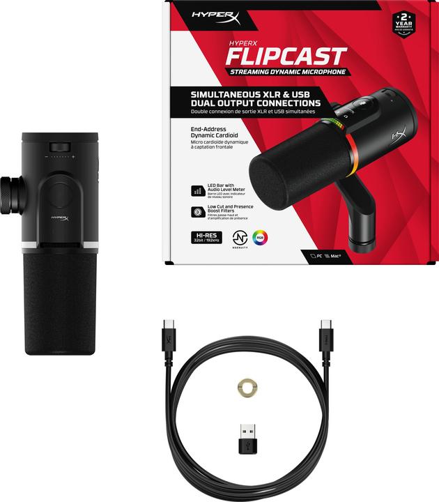 Actual product image HyperX FlipCast