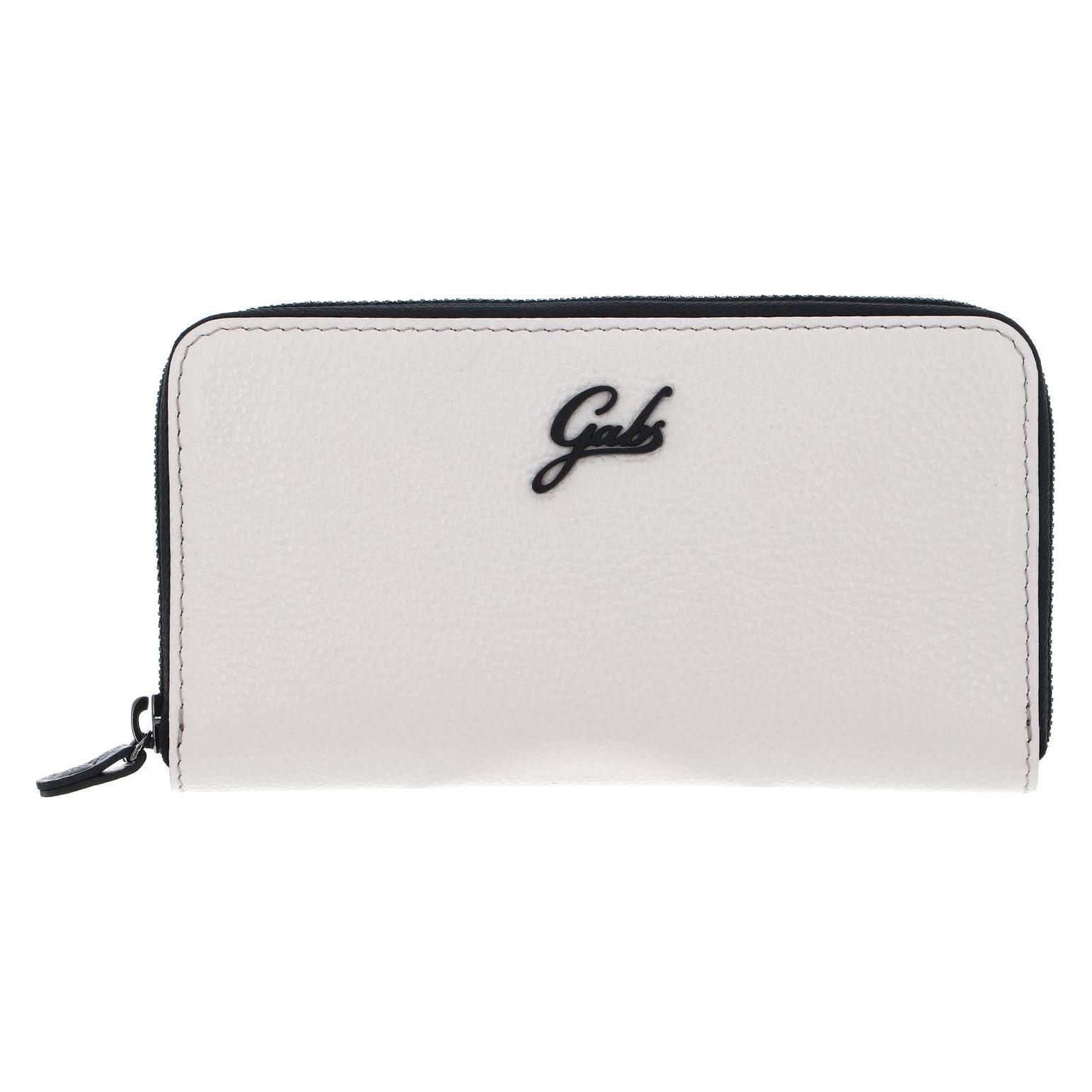 Gabs, Damen, Portemonnaie, GMONEY17 Bull Black Wallet, Weiss